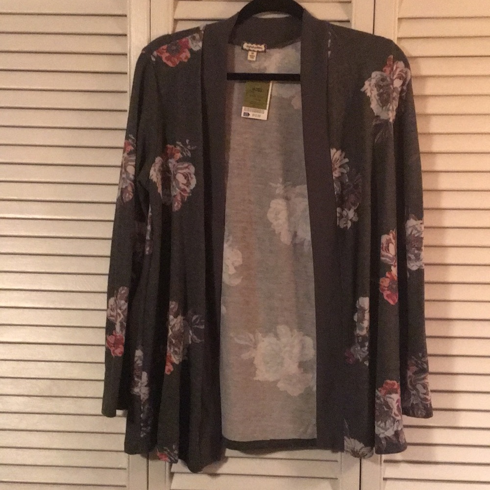 BOGO on my closet! Floral cardigan